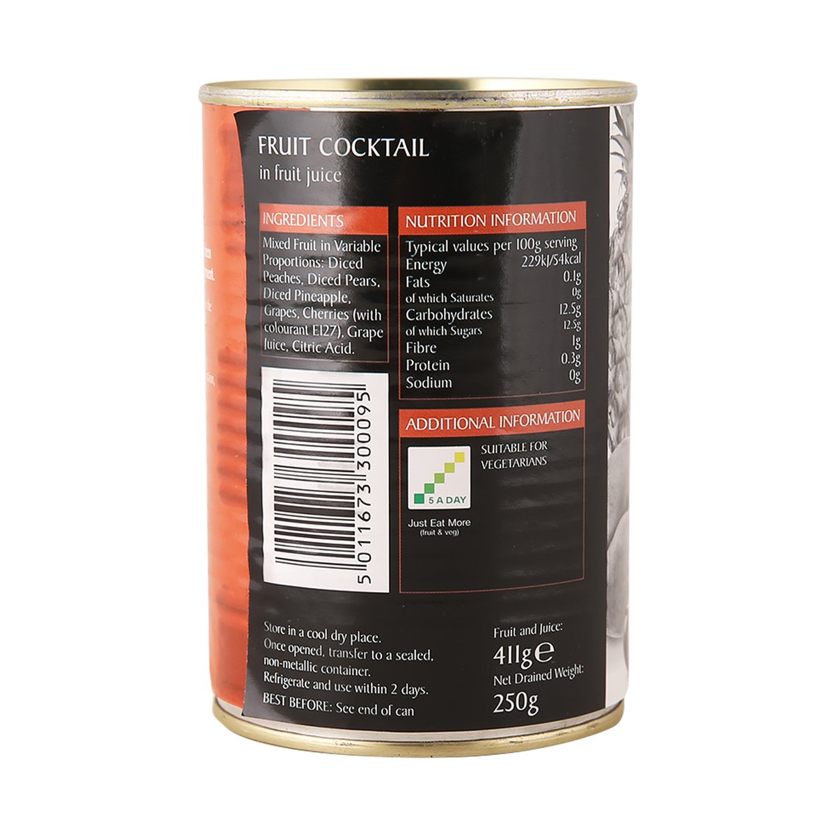 Epicure Fruit Cocktail in Fruit Juice 411 g