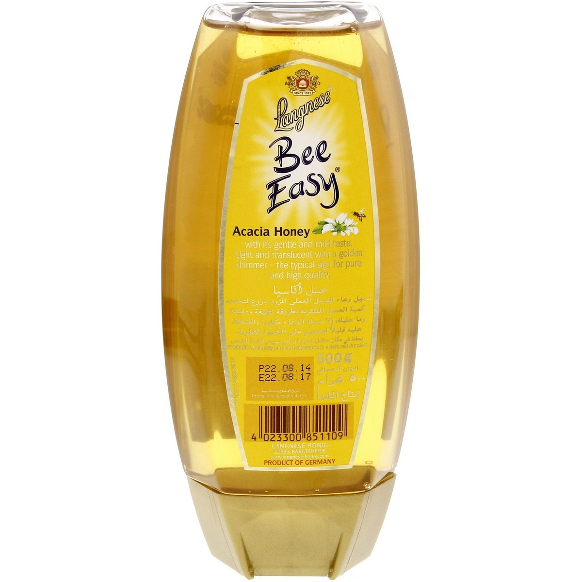 Langnese Bee Easy Acacia Honey 500 g