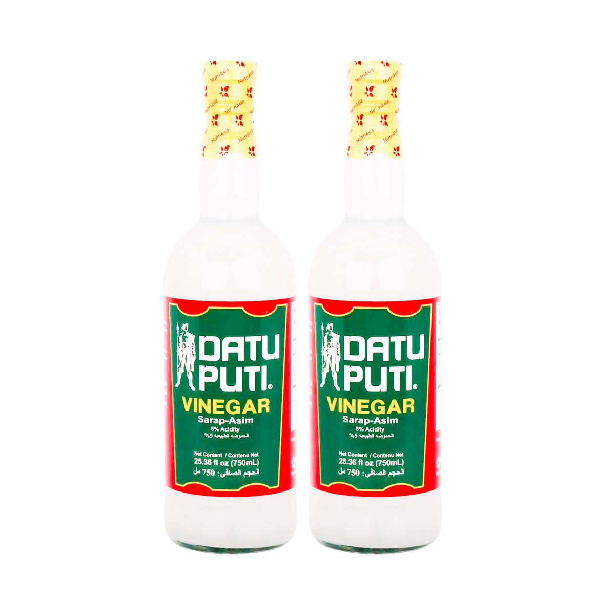 Datu Puti Vinegar Value Pack 2 x 750 ml