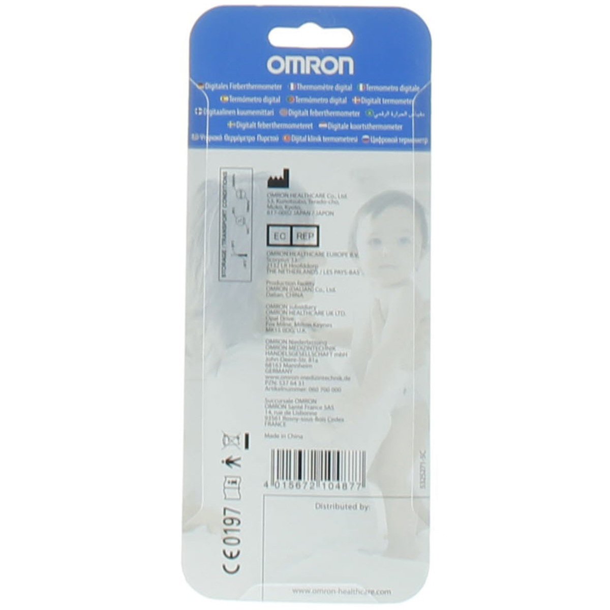 Omron Digital Thermometer Eco Temp Basic