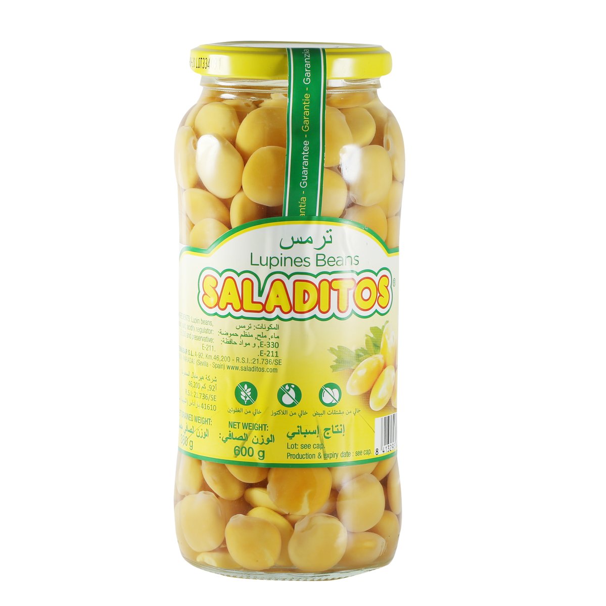 Saladitos Lupine Beans 600 g