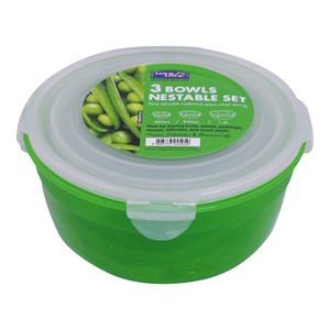 Lock & Lock Food Container Bowl 3pcs HSM945PS