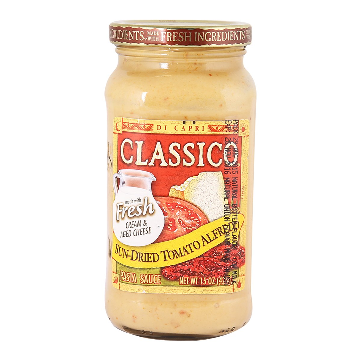 Classico Pasta Sauce Sun-Dried Tomato Alfredo 425 g