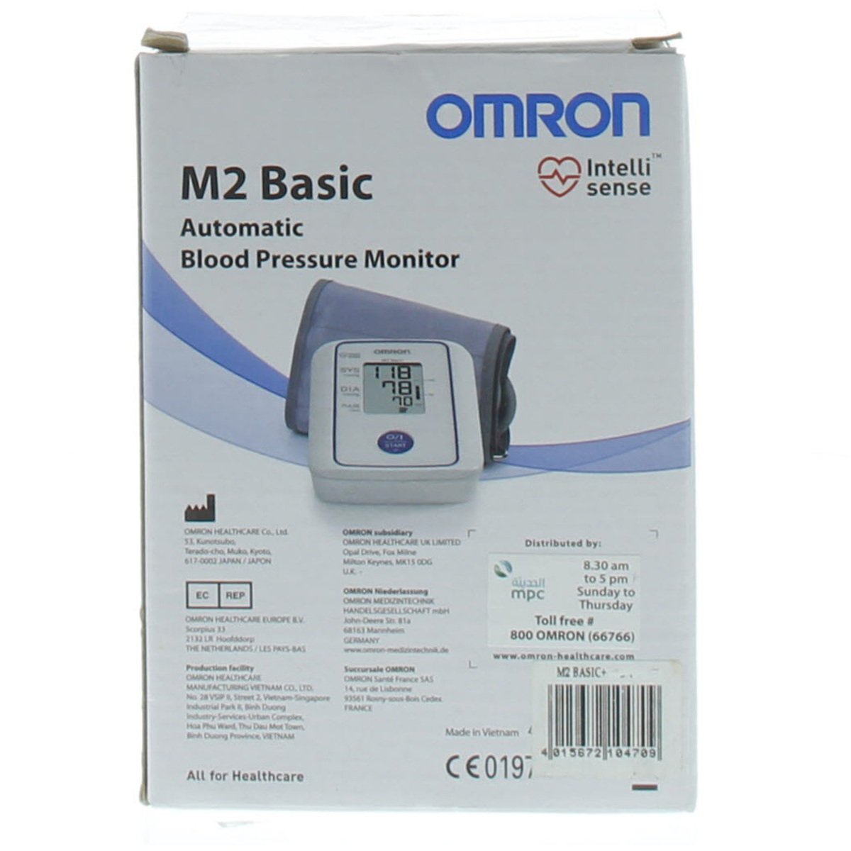 Omron BP Monitor M2 Basic