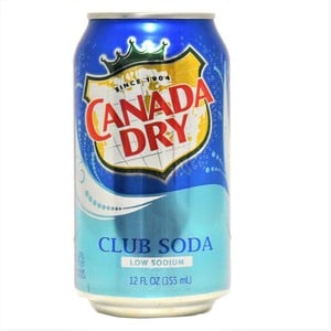 Canada Dry Club Soda 355 ml