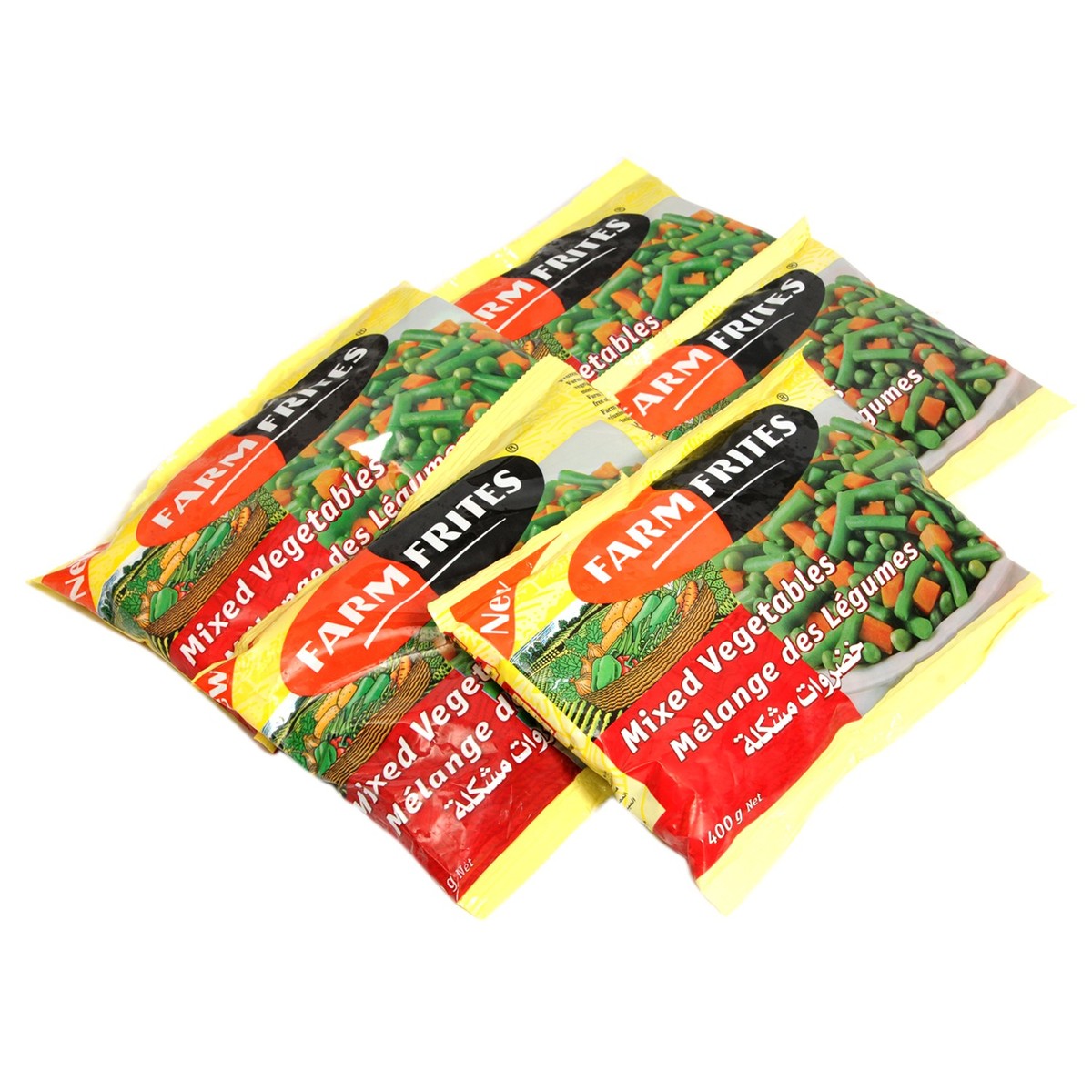 Farm frites Mixed Vegetables 400 g x 5 pcs