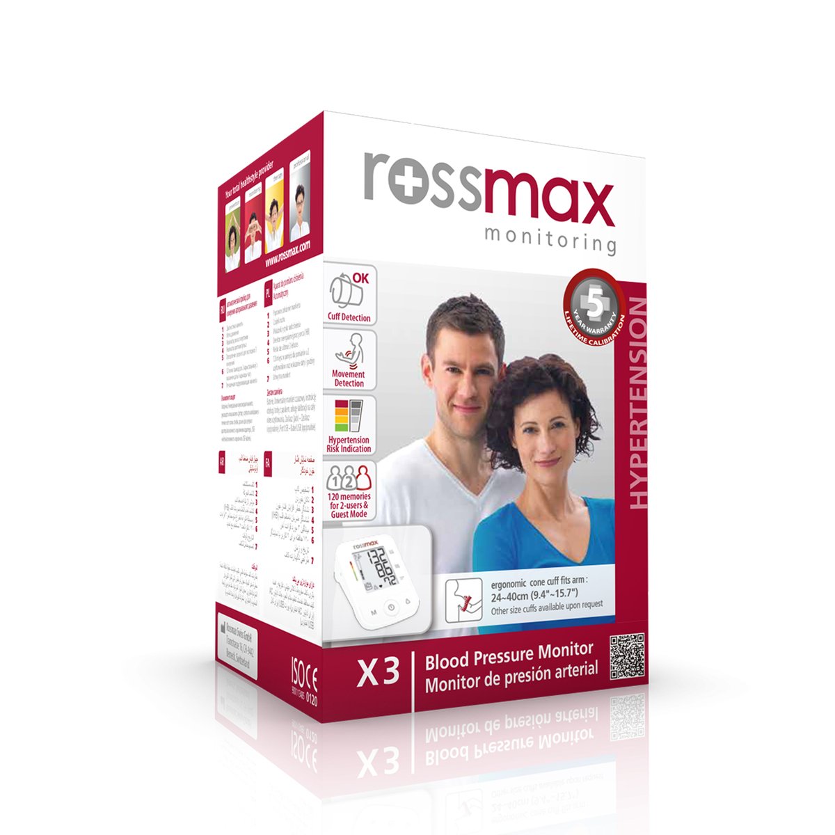 Rossmax Blood Pressure Monitor X3