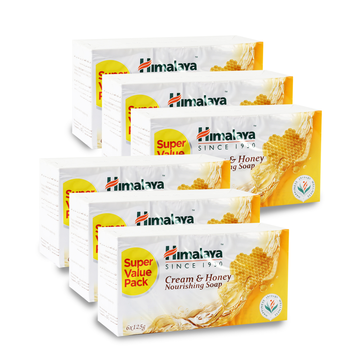 Himalaya Nourishing Soap Cream & Honey 125 g 3 + 3