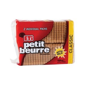 ETI Petit Beurre Tea Biscuit with Milk 400 g