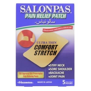 Salonpas Pain Relief Patch 7cm x 10cm 5 Patches