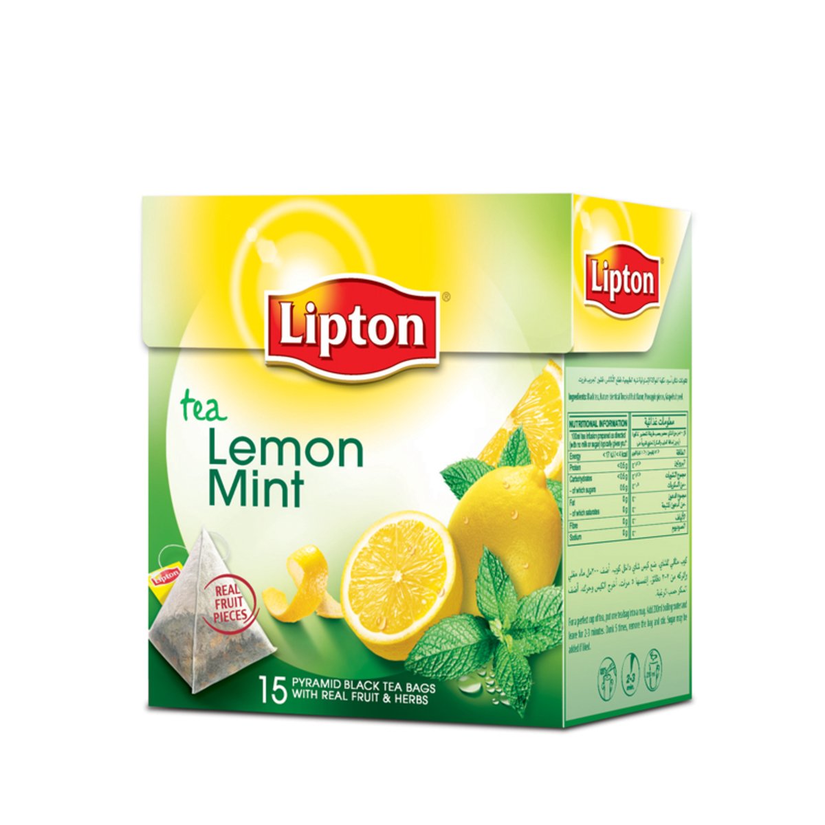 Lipton Lemon Mint 15 Teabags