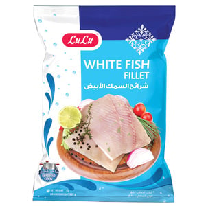 LuLu Frozen White Fish Fillet 1 kg
