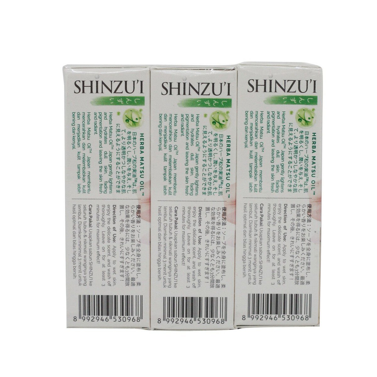 Shinzui Sabun Batang Kirei 3 x 110g