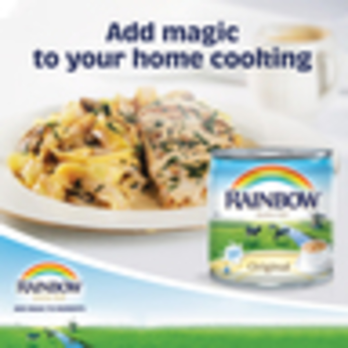 Rainbow Evaporated Milk 12 x 170 g