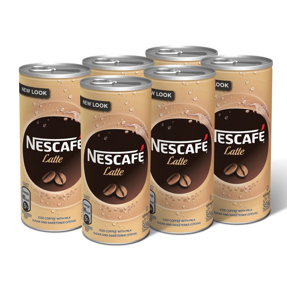 Nescafe Ready to Drink Latte Coffee 6 x 240 ml