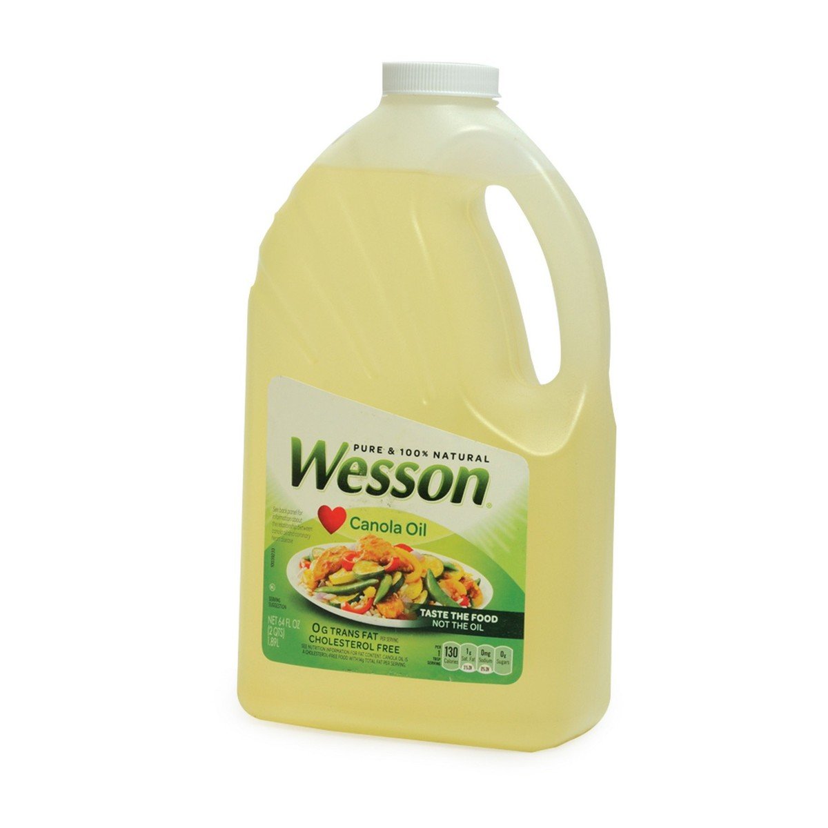 Wesson Pure & 100% Natural Canola Oil 1.89 Litres