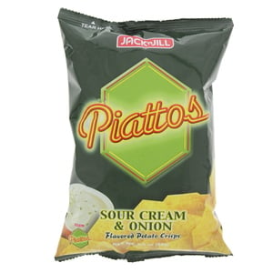 Jack 'n Jill Piattos Sour Cream & Onion 85 g