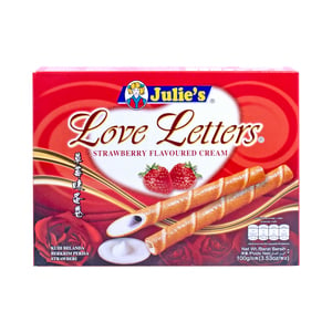 Julies Love Letter Strawberry Flavored Cream 100 g