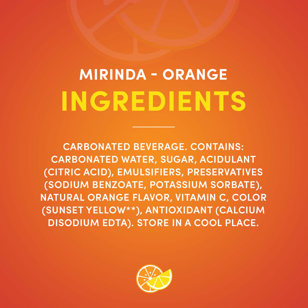 Mirinda Orange Pet Bottle 1 Litre