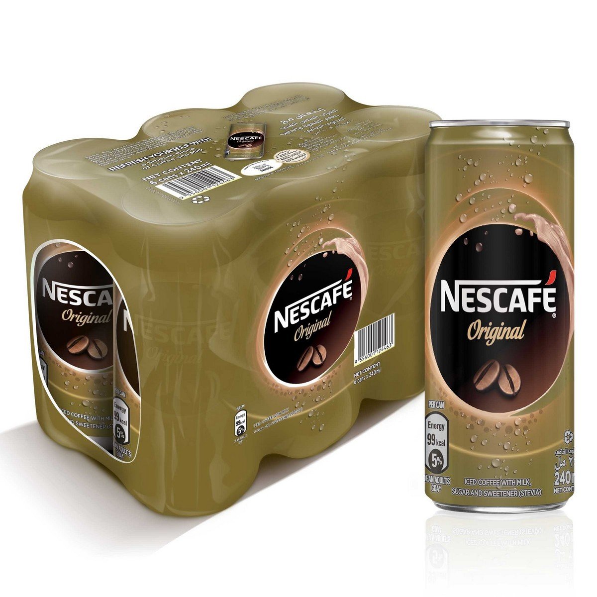 Nescafe Ready to Drink Original Coffee 6 x 240 ml