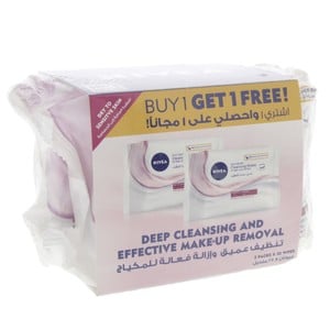 Nivea Cleansing Wipes For Dry To Sensitive Skin 2 x 25 pcs