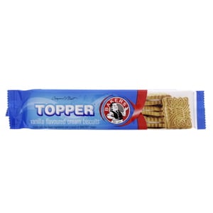 Bakers Topper Vanilla Flavoured Cream Biscuits 125 g