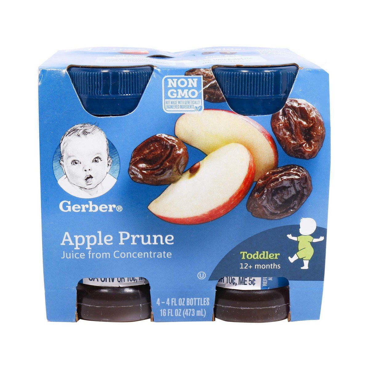 Gerber Baby Juice Apple& Prune 4 x 118ml Online at Best Price Baby