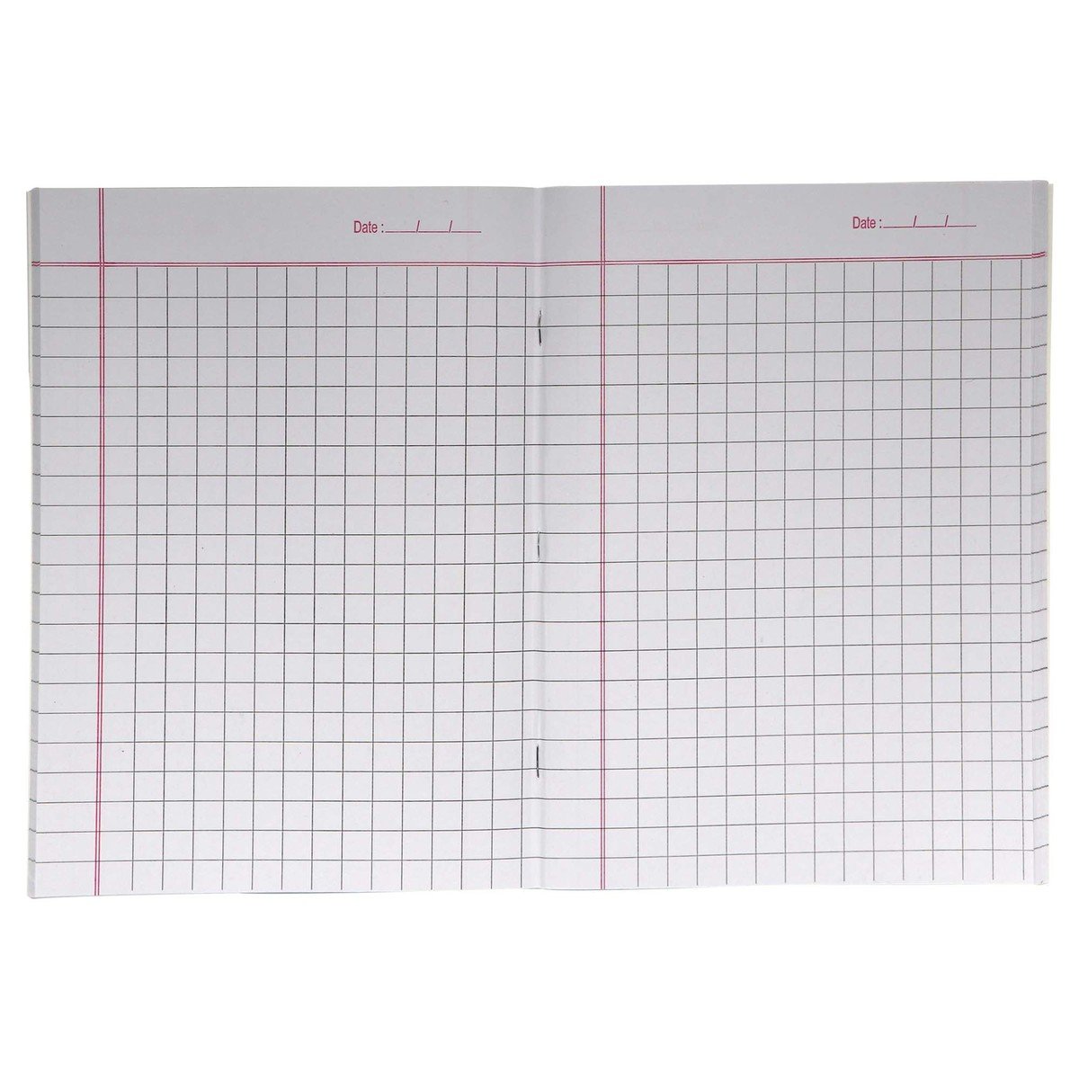  20 mm Square Notebook: Maths Exercise Book 20mm Squares A4, Back to School Notebooks A4 with Large Squares for Kids