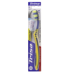 Trisa Flexible Head Soft Toothbrush Assorted Colours 1 pc