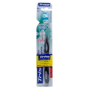 Trisa Profilac Complete Toothbrush Medium Assorted 1 pc