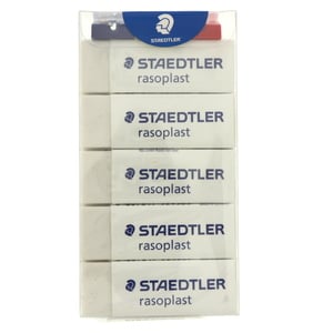 Staedtler Eraser 10's + Plastic Sharpener 2's 069