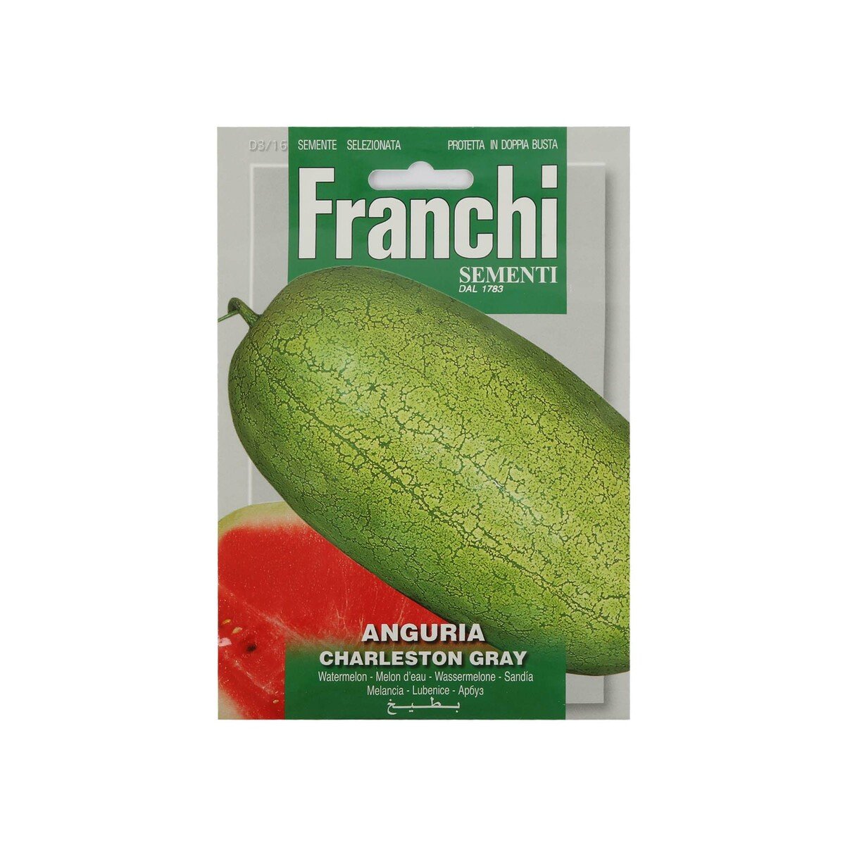 Franchi Watermelon Charlston Gray Seeds 3/16-DO