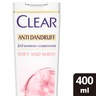 Clear Women's Soft & Shiny Anti-Dandruff Shampoo 400 ml