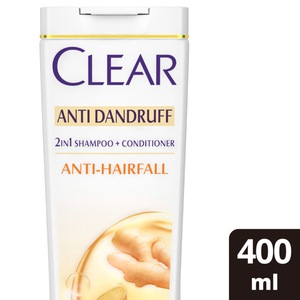 Clear Women's Anti-Hair Fall Anti-Dandruff Shampoo 400 ml