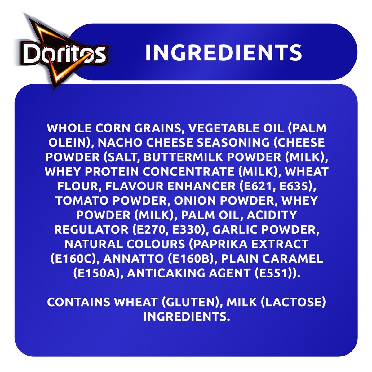 Doritos® Nacho Cheese Tortilla Chips 48 g