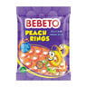 Bebeto Jelly Peach Rings 80 g