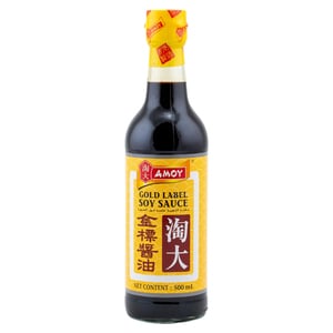 Amoy Gold Label Soy Sauce 500ml
