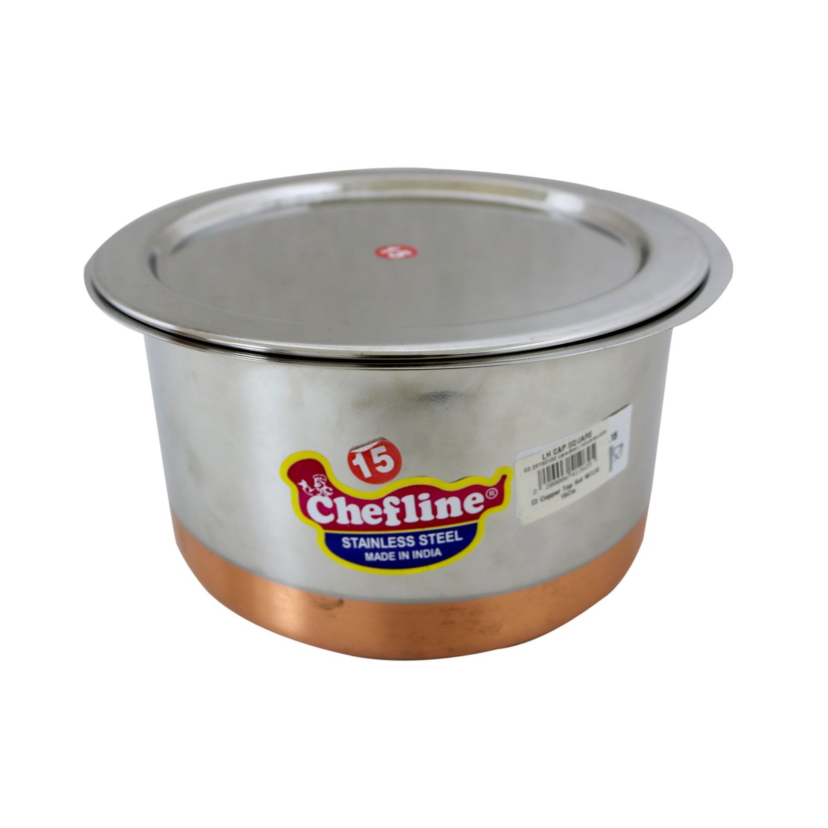 Chefline Copper Top Set With Lid 15Cm