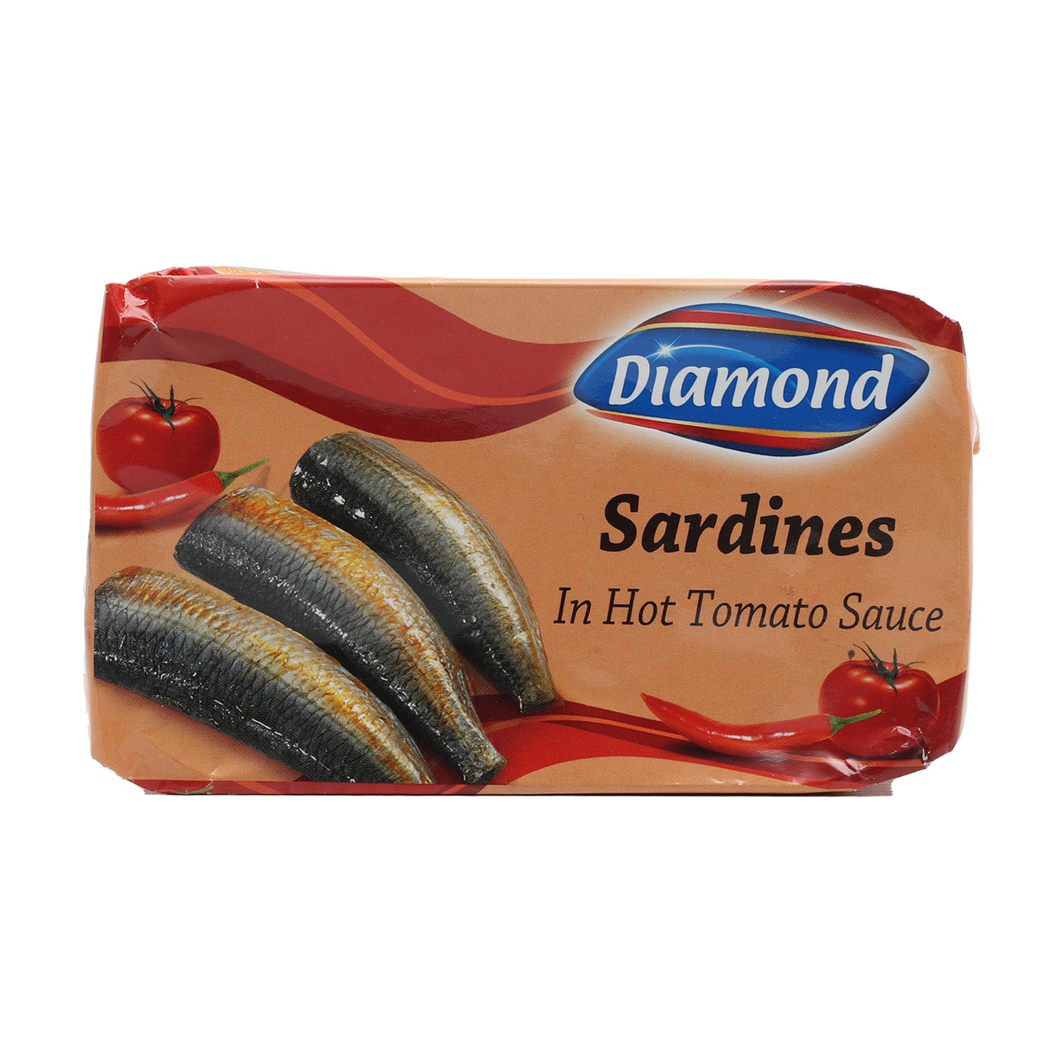 Diamond Sardines In Hot Tomato Sauce 120 g