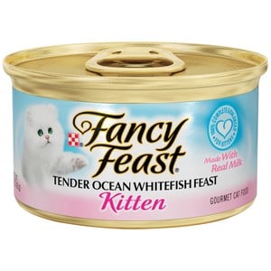 Purina Fancy Feast Kitten Ocean Whitefish Wet Cat Food 85 g