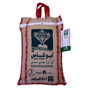 Abukass Indian Mazza Basmati Rice 3 kg