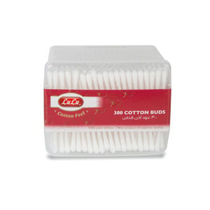 LuLu Cotton Buds Rectangular Pack 300 pcs