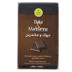 Duke And Mandarine Milk Chocolate 85 g