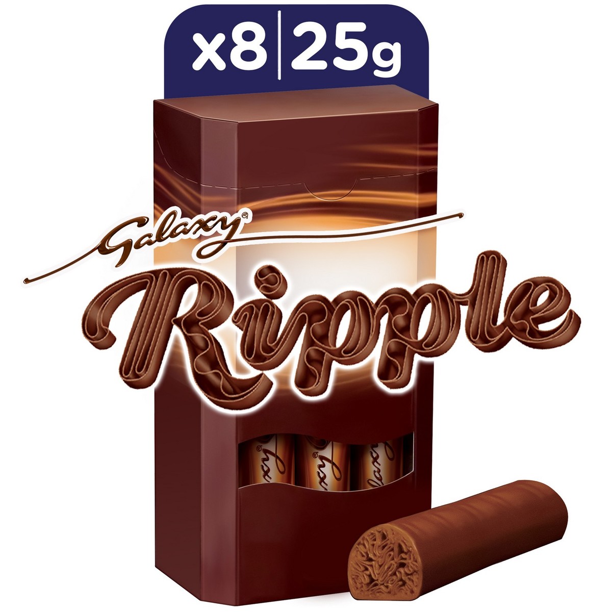 Galaxy Ripple Chocolate Bar 8 x 25 g