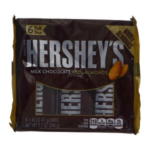 Hershey's Milk Chocolate With Almonds 246g Online at Best Price | Covrd ...