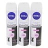 Nivea Deo Spray Invisible Black & White Women 3 x 150 ml