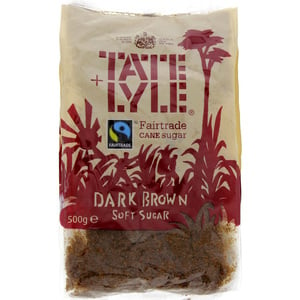 Tate Lyle Dark Brown Soft Sugar 500 g