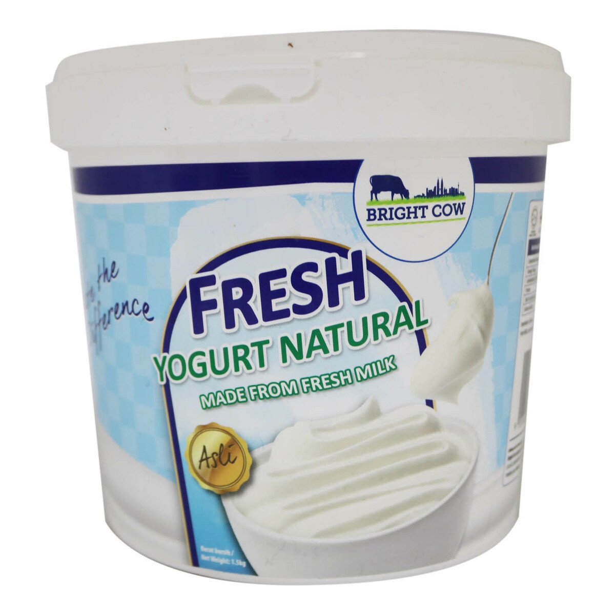 Bright Cow Fresh Yogurt Natural 1.5kg