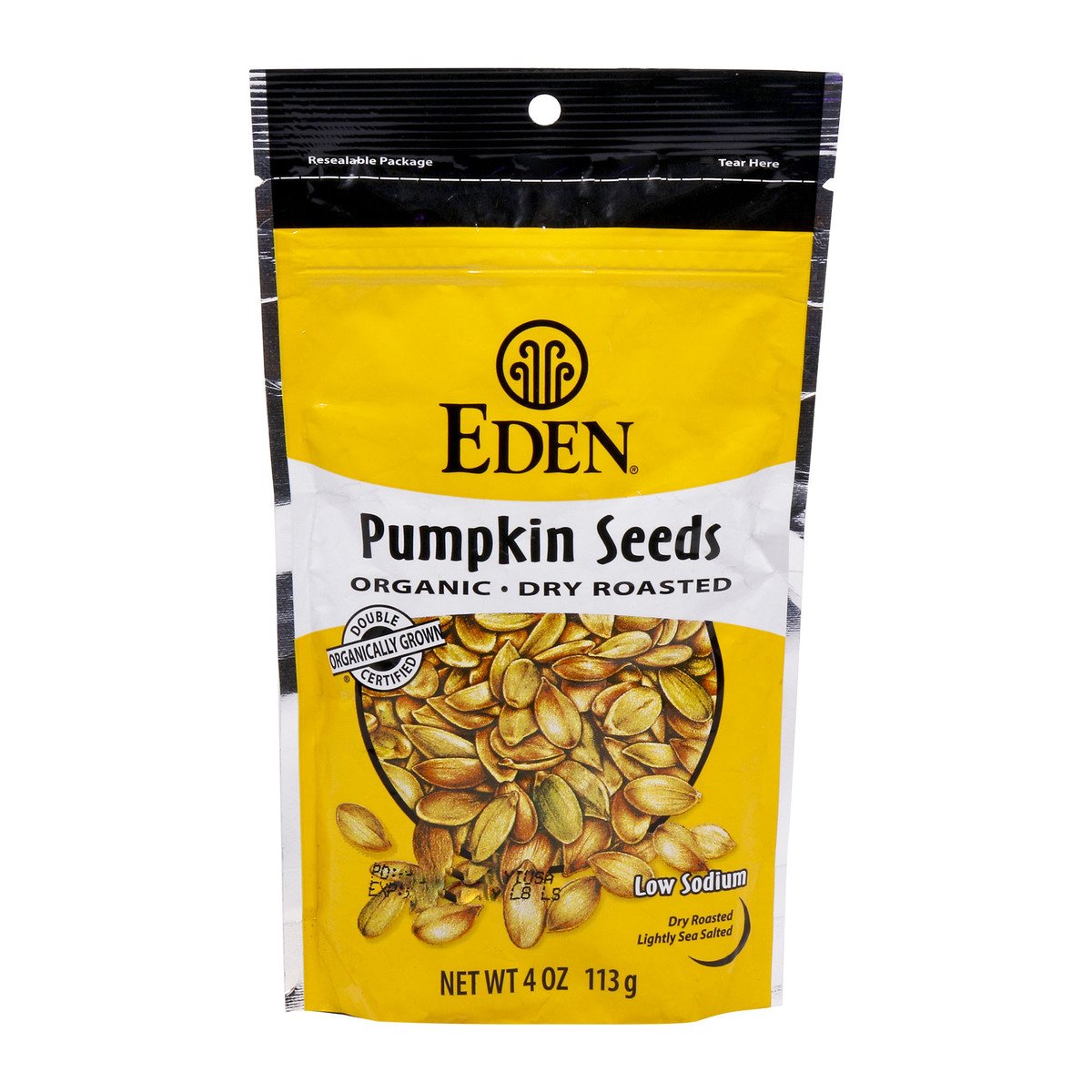 Eden Organic Pumpkin Seeds Dry Roasted 113g Online at Best Price