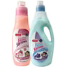 LuLu Fabric Softener Lavender 4 Litre + Rose 1 Litre